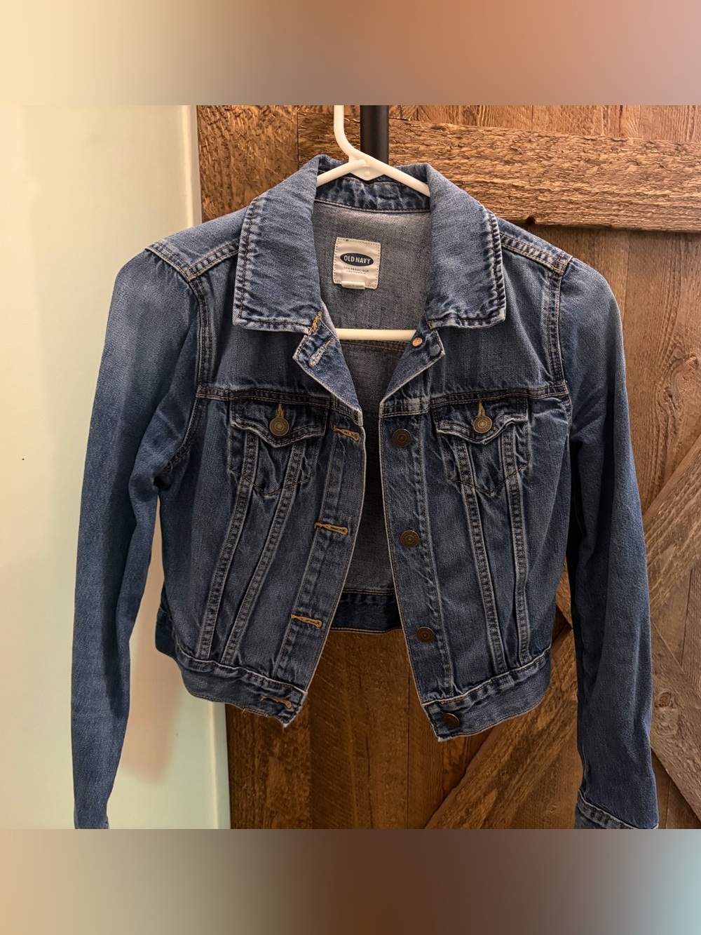 Old Navy Cropped Jean Jacket